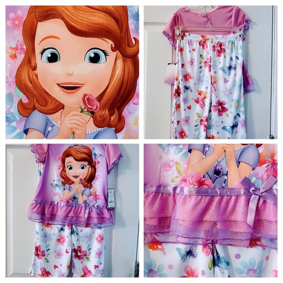 Disney Other - BNWT Sofia the First 2-Piece Pajama Set- So, so pretty!!!